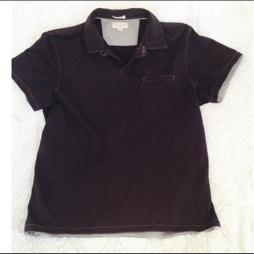 Black Banana Republic polo